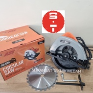 AS-580 MESIN BELAH POTONG GERGAJI KAYU CIRCULAR SAW 900 WATT 7" AST