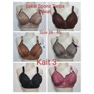 BH 36 - 46 cup C ( 7777 / 510 ) use Sponge No wire women's underwear