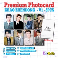 8PCS Photocard Set Zhao Zhendong Actor Drama short china