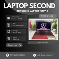 E-Katalog- Laptop Acer Z1402 Ram 4Gb Hardisk 500Gb Second