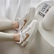 Nike/Nike Women's Shoes AF1 Air Force One Macaron Cream Low-Top Casual Sneakers CI0919-116