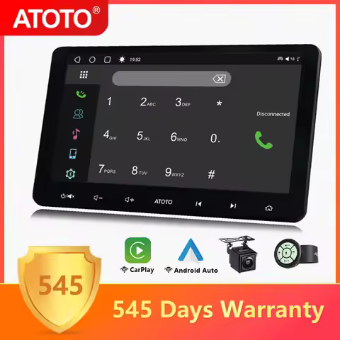 ATOTO S8 PM 10 inch 2Din Android Car Radio with GPS Navi Navigation Bluetooth DSP Wireless Carplay A