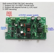 HIFI Soft Control PCM1795 I2S/DSD DAC Decoder Board