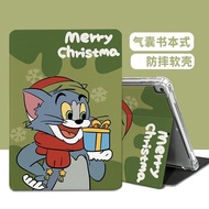 Cartoon Tom and Mouse iPad case air4 10.9 2021 iPad9 case iPad8 iPad7 10.2 iPad air 9.7 iPad2 iPad3 iPad4 Mini3/4/5 air3 10.5 air2 pro9.7 Tablet case