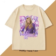 Hannah Montana Printed T-Shirt Oversized Women Men Short Sleeve Casual Streetwear Cotton Shirt