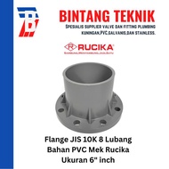 FLANGE PVC RUCIKA 6" INCH AW (TEBAL)-QISHOP14