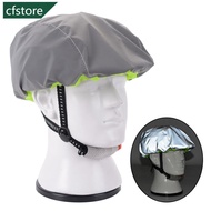 CFSTORE Waterproof Full Reflective Bicycle Helmet Cover Night Safety Cycling Helmet Rain Cover Outdo