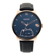 GOTO x 貓貓蟲咖波聯名–咖波躺躺金屬線條版–皮帶