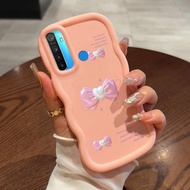 Casing For Realme 5 5i 5s 6i Case Bow Pattern Casing HP Casing Soft Casing Macaron Case Silicone Sof