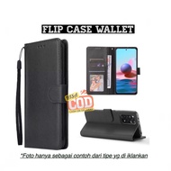 Alistore - Leather Flip Case SAMSUNG A31 A32 A33 A34 A51 A52 A52S A53 A54 A71 A72 A73 Flip Cover Wallet/Case Wallet/Hp Holster/Case Slot Card/Flip Standing Wallet