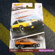 Hot Wheels 85 Honda CRX | Modern Classic | Car Culture