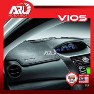 Toyota Vios XP90 NCP93 Belta Dugong 2nd Dashboard Carpet Black With Logo Toyota DashMat Carpet For V