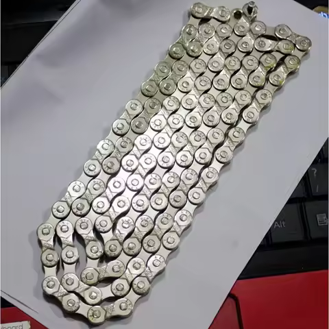 Z80/Z90 8s/9s stainless steel 8 speed ultra light nickel mountain bike chain bicycle 114L/116L