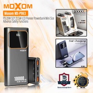 Moxom MX-PB63 10000mah PD 20W SCP 22.5W LCD Pioneer Powerbank Mini Size Advance Safety Functions MXPB63