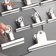WOLFAY Mountain Shaped Clip, Universal Stainless Steel Round Clip, Simple Metal Dovetail Clip Studen