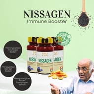 NISSAGEN Immune Booster by Prof. Mus with FREE GIFT (HABBATUS SAUDA, VITAMIN C, VITAMIN D. KANSER GOUT STROKE) 90 Tablet