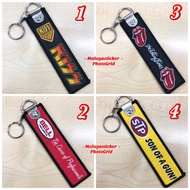 keychain lucky keychain stp rolling stone kiss sun of a gun keychain motorcycle keychain kain sulam