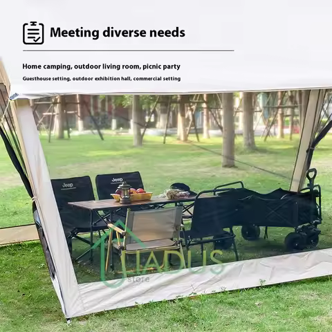 Canopy Tent Rainproof Sun Shade Camping Shelter Mosquito Net Mesh Anti Mosquito Outdoor Fishing Pati