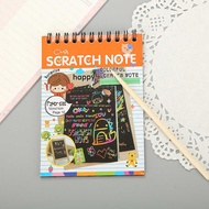 DIY Direct Sales From Thick Children's Factory Colorful Scratch Book