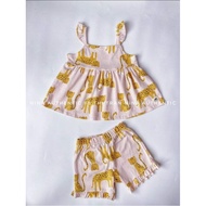 (George uk) Set of 2 cotton straps for girls size 2/3y