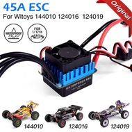 Wltoys 144010 124019 124016 45A ESC Sensorless Brushless Speed Controller Upgrade Part Waterproof fo