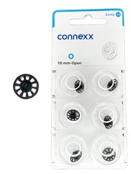 New - Connexx Eartip 3.0 - Open by Signia (Formerly Known as Siemens) (10mm) New - Connexx Eartip 3.