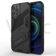 Case compatible for iPhone 11/iPhone 11 Pro/iPhone 11 Pro Max Case Punk style bracket Protector Case