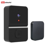 Redcolourful Z30Pro 2.4GHZ WiFi Video Doorbell Camera With 2-Way Audio Cloud Storage Night Vision Wireless Smart Video Doorbell