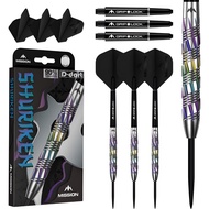 MISSION STEEL TIP DARTS - 22G/24G Shuriken 90% Tungsten DART SET ORIGINAL STEEL DART