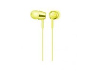 Sony MDR-EX155AP In-Ear Headphones (Yellow)