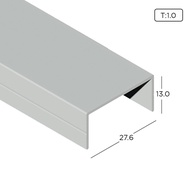 Aluminium Extrusion Air-Con Grill Window Profile Thickness 1.00mm AG1002 ALUCLASS