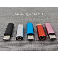 Adapter Converter Type C To Jack Audio 3.5mm OTG Type C To Jack 3.5mm Audio