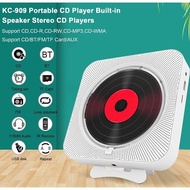 Wall Mounted MP3 CD Player Bluetooth Walkman Portable Home HIFI Fever Grade Retro Listening Lossless Sound Quality