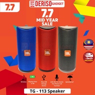 suara Speaker Bluetooth Bass TG-113 | TG-117 Wireless Bluetooth Radio FM AUX Speaker