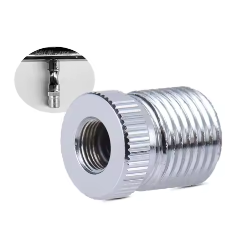 M5x0.4 Airbrush Fitting Conversion Adapter Stainless Steel for Badger, Convert Thread Size to 1/8"