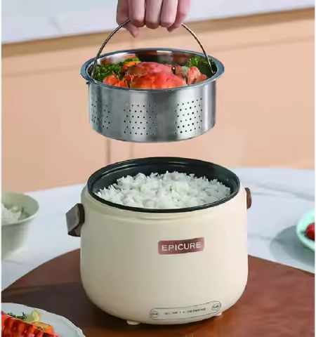 1.7L Smart Low-sugar Rice Cooker Home Rice Soup Separation Rice Cooker Multi-function Electric Cooke