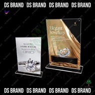 Frame Gambar Magnetik Akrilik / Acrylic A4 & A5 Saiz Photo Frame /Poster Holder /Advertising Frame /
