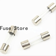 10PCs high quality glass fuse 5*20 f6al250v 6A 250V fast melting pin-free.