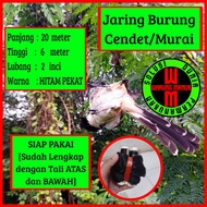 Jaring Kutilang 20x6.Jaring burung kutilang perangkap burung kacer jaring burung perkutut Jaring hit