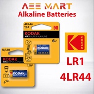 Original Kodak N Size / 4LR44 6V Max Super Alkaline Battery | 1pc ( LR1 / 28A )
