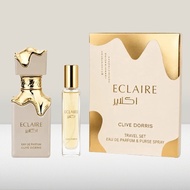 Original Perfume SET 2IN1 Eclaire 50ml Eau de Parfum by clive doris for Women, Floral Fruity Scent