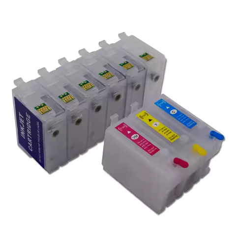 9 Pieces/Lot With ARC Chip Surecolor Refillable Ink Cartridge For Epson P600 T7601 T760 760 For Epso