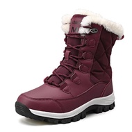 New Outdoor Sports Women's Fleece-Lined Snow Boots E4A8 H8FS