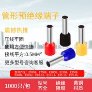 E0508 Pin Type Terminal Tube Type Terminal Pin Type E7508E1008E1508E2508E4009