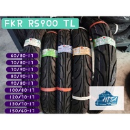 60/80 70/80 70/90 80/90 90/80 100/80 120/70 130/70 150/60  17'' FKR Tayar Tyre Tube Type RS900 TUBELESS
