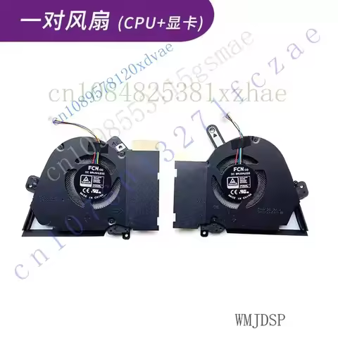 New CPU GPU Cooling Fan for Asus TUF Gaming Dash F15 FX516 FX516P Air RTX3070 Laptop Cooler Radiator