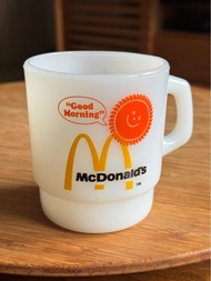 <極美品> Fire King x 麥當勞 咖啡杯