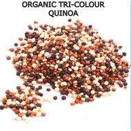 250g | 500g ORGANIC TRI-COLOUR QUINOA IMPORTED FROM BOLIVIA (HEALTHIER CHOICE)