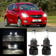 FOR Vauxhall VIVA (C16) 2016-2023 (X7 LED Head Lamp) LED MU 4SIDE PIAR 2PC Lamp 6000k White Light He