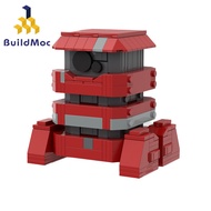 BuildMoc Star wars B2EMO Robot Building Blocks Educational Toys for Children MOC Bricks 349pcs MOC-123958